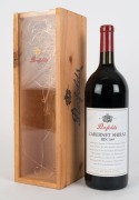 1996 PENFOLDS Bin 389, Cabernet Shiraz, South Australia, in original wooden case (1 magnum). 