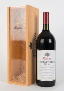 1995 PENFOLDS Bin 389, Cabernet Shiraz, South Australia, in original wooden case (1 magnum).