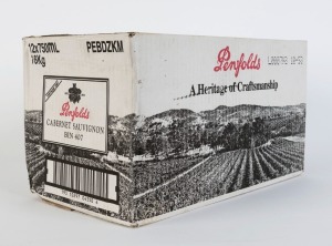 1997 PENFOLDS Bin 407, Cabernet Sauvignon, South Australia (12 bottles) in original Penfolds cardboard box