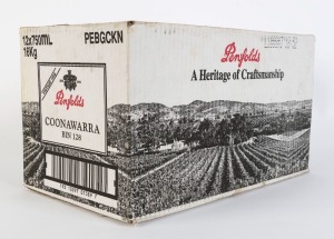 1998 PENFOLDS Bin 128, Coonawarra Shiraz, South Australia, (12 bottles) in original Penfolds cardboard box