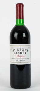 1986 PENFOLDS St. Henri Claret, South Australia, (1 bottle).