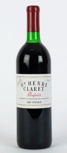 1986 PENFOLDS St. Henri Claret, South Australia, (1 bottle). 