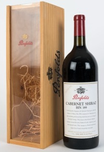 1998 PENFOLDS Bin 389, Cabernet Shiraz, South Australia, in original wooden case (1 magnum).