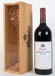 1998 PENFOLDS Bin 389, Cabernet Shiraz, South Australia, in original wooden case (1 magnum).