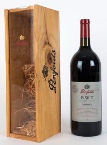 1998 PENFOLDS RWT, Shiraz, Barossa Valley, South Australia, (1 magnum) in original wooden case. 