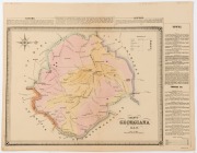 GEORGE BISHOP, County of Georgiana N.S.W., and County of Westmoreland N.S.W., hand-coloured engravings, Two plates from: Atlas of the settled counties of New South Wales. [Sydney: Published by Basch & Co., 1872], each 43 x 55cm sheet size. (2).