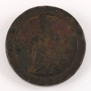 PROCLAMATION 1797 "CARTWHEEL" Two Pence. One of the first coins used as currency in the colony of New South Wales