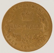 SYDNEY 1856 GOLD HALF SOVEREIGN - 2