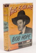 BOB HOPE: pen signature to the title page of his book "This is on me" [Shakespeare Head, London] with dust jacket. - 2