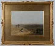 PAUL H. ELLIS, West Dean, watercolour, signed lower left "Paul H. Ellis", titled verso, 28 x 37cm, 50 x 59cm overall - 2