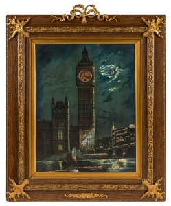 An English "Big Ben" picture clock, 20th century, 71 x 56cm