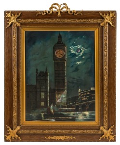 An English "Big Ben" picture clock, 20th century, ​​​​​​​71 x 56cm