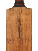 1921 AUSTRALIA V ENGLAND&nbsp;ASHES TOUR: Gunn & Moore 'Autograph Regal' used cricket bat, signed in the ownership position,&nbsp;by English test cricketer Henry Makepeace, autographed on reverse by 11 members of the Australian Ashes Team including Warren Bardsley, - 2