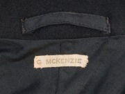 1960 WESTERN AUSTRALIAN CRICKET ASSOCIATION BLAZER: in&nbsp;black&nbsp;wool with gold trim, "WACA"&nbsp;with&nbsp;'Swan'&nbsp;above embroidered in gold on the pocket, named inside 'G.MCKENZIE'. In very good condition. Provenance: The Graham McKenzie Collection. - 3