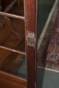 An antique Colonial Australian cedar two door bookcase on turned legs, Tasmanian origin, 19th century, ​​​​​​​174cm high, 101cm wide, 33cm deep - 6