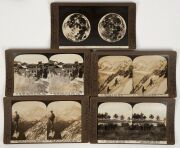 A group of Rose Stereographs with Australian, New Zealand and Solomon Islands images, (23 total); together with an original hand-held stereo viewer with 1897 patent markings. - 6