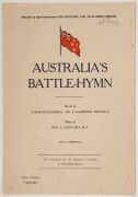 SHEET MUSIC collection of twenty Australian themed examples, many with colour lithographed fronts including examples by Ida Rentoul Outhwaite, Dr. J. Laurence Rentoul and numerous war time examples. - 2