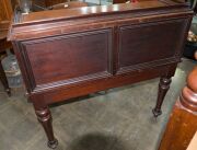 BALLARAT BANK antique Australian cedar cylinder top desk with fitted interior, Sydney origin, circa 1865, 113cm high, 117cm wide, 75cm deep - 5