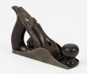 A rare Stanley No.1 hand plane, with rosewood handles, blade marked Stanley PAT, APL 19,92. (1892), 15cm long.