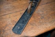 Stanley Bailey U.S.A., No.8, Sargent No.8 with Taylor blade along with Pope 4½" hand plane, (3 items), the largest 61cm long. - 8