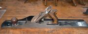 Stanley Bailey U.S.A., No.8, Sargent No.8 with Taylor blade along with Pope 4½" hand plane, (3 items), the largest 61cm long. - 9