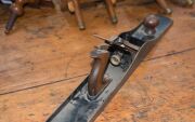 Stanley Bailey U.S.A., No.8, Sargent No.8 with Taylor blade along with Pope 4½" hand plane, (3 items), the largest 61cm long. - 13