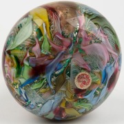 A Murano&nbsp;art glass vase, mid 20th century, with remains of original foil label, 17.5cm high - 3