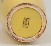 An antique Japanese cloisonne phoenix vase on yellow ground, Meiji period, 19th century, seal mark to base, ​​​​​​​15.5cm high - 2
