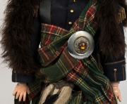 ARMAND MARSEILLES&nbsp;antique German porcelain headed doll in full Scottish regalia, early 20th century, ​​​​​​​66cm high overall - 3
