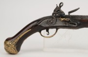 An antique flintlock pistol, 18th century, ​​​​​​​48cm long - 3