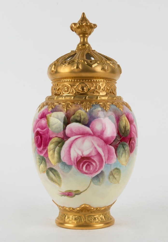 Pink Pot Pourri Vase