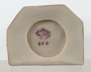ROYAL WORCESTER antique English porcelain statue, 19th century, puce factory mark to base, 13.5cm high - 2