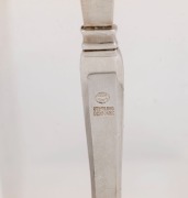 GEORG JENSEN "Acorn" pattern Danish silver ladle, 20th century, stamped "GEORG JENSEN, STERLING, DENMARK", 24cm high, 130 grams - 2
