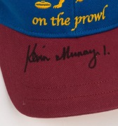 BRISBANE LIONS: Two signed caps - Kevin Murray and Jonathan Brown. With ASM Certificate of Authenticity. (2). - 2