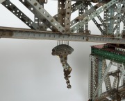 MECCANO "HAMMER HEAD" crane, 20th century, 77cm high, 160cm long, 35cm deep - 2