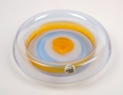 MURANO&nbsp;Murrina glass fruit bowl, bearing original label "Vetreria, La Murrina, Murano, Italy", 25cm diameter