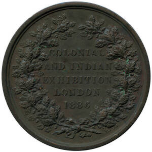 INTERNATIONAL EXHIBITIONS: Group of 4 antique medals; London 1886, Paris 1878, Vienna 1873 & Philadelphia 1876.