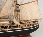 CUTTY SARK model tallship on stand, late 20th century, 62cm high, 94cm long - 2