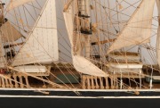 CUTTY SARK model tallship on stand, late 20th century, 62cm high, 94cm long - 3