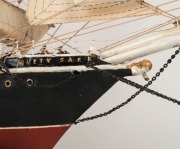 CUTTY SARK model tallship on stand, late 20th century, 62cm high, 94cm long - 7