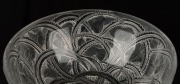 LALIQUE French art glass fruit bowl with bird motif, engraved "Lalique, France", 9.5cm high, 23.5cm diameter - 3