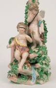 An antique German porcelain figural group, circa 1750, ​​​​​​​25cm high - 4