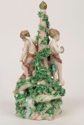 An antique German porcelain figural group, circa 1750, ​​​​​​​25cm high - 5