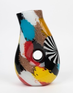 ORIENTE glass vase designed by Dino Martens, late 20th century, 27cm high