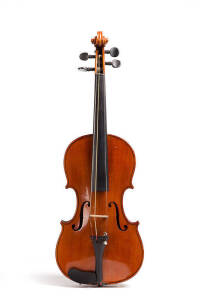 VIOLIN: German trade violin with bow & case, early 20th century copy of "Nikolaus Amati"
