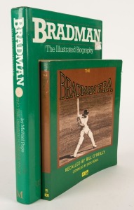 DON BRADMAN personally signed and dedicated books: "Bradman - The Illustrated Biography" by Michael Page [Macmillan, Melbourne, 1983] and "The Bradman Era" by O'Reilly and Egan [ABC/Collins, Sydney, 1983]. (2 items).