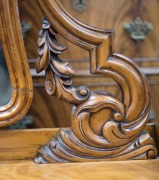 An antique English satinwood dressing table, circa 1875, ​​​​​​​175cm high, 120cm wide, 55cm deep - 2