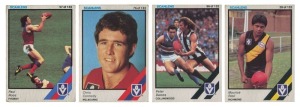 1984 Scanlens 'Footballers', complete set [132], mainly Fine/Very Fine condition.