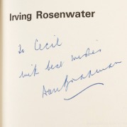 DON BRADMAN personally signed and dedicated books: "Sir Donald Bradman - A biography" by Rosenwater [Batsford, London, 1979] and "Farewell to Cricket" with Introduction by David Frith [Pavilion Books, London, 1988], (2 items). - 3