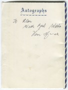 1946 END OF YEAR TRIP: Carlton Football Club "Victory Year V.F.L. Premiers Visit to New South Wales October 7th to 20th, 1946" Itinerary" Issued to Mr. Newton Chandler (Club Treasurer and Assistant Manager). - 2